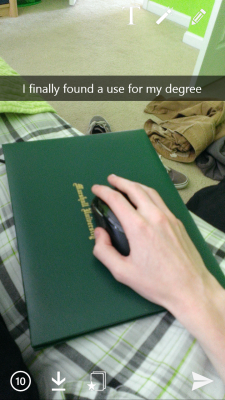 frankiesmeow:  thereal-khaldrago:randomfandomteacher:groovychainsaws:americasnexttopyodeller:groovychainsaws:American education people who do performing arts degrees  Mine is a Bachelors of Science in biomedicine with honors. I graduated 7 months ago