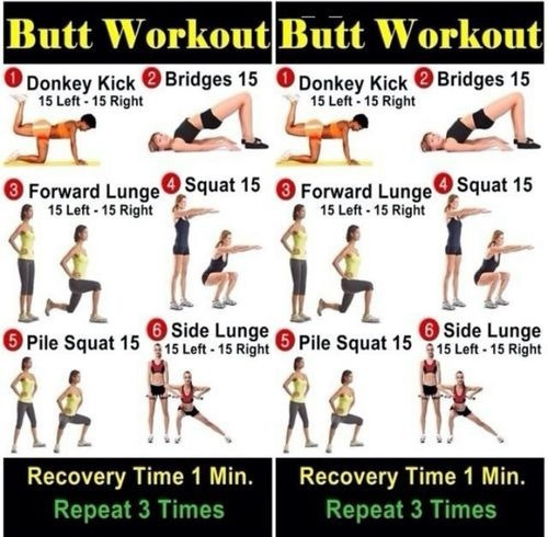 Butt burning workout