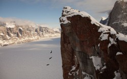 A step too far (base jumping from 2000 feet at The Beak, Baffin Island)