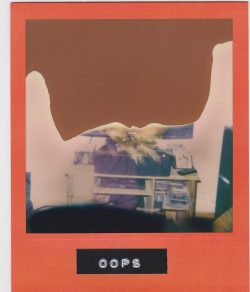 first attempt on double exposure on my polaroid camera.. didn`t turn out as I hoped but still kinda cool