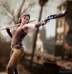 fireboxstudio: My Patreon &lt;– Link New model going live at Firebox Studio and nothing other than the foul mouth arse kicking crazy chem addict known as Cait.  This is the first test render and putting the body rig through its paces and seeing how