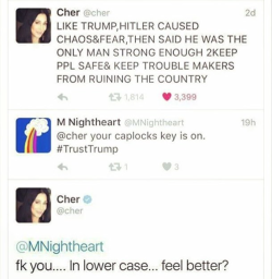 homosexual-supervillain:  tbh i need cher to teach me how to clapback  