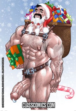 gay-erotic-art:  Whether you are naughty or nice (like this series of photos) Have a Happy and Gay Christmas! From http://gay-erotic-art.tumblr.com/ 