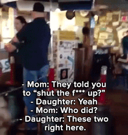 lebritanyarmor:  jayjsupremacy:  blkproverbs:  stoked-soul:  theloneookami:  angel-of-death-2015:  s-xamayca:  sbrown82:  micdotcom:  Watch: Black family stands up to racist couple at San Antonio restaurant   Ain’t this a bitch!  Dude: James Everett