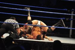 rwfan11:  Cody Rhodes - legs spread wide during a pin  I&rsquo;m pretty sure Cody has been in this position plenty of times&hellip;shoulders down on the mat I mean! Don&rsquo;t get things twisted! ;)