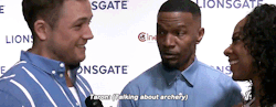 fyeahegerton: Reporter gets distracted by Taron Egerton’s accent mid-interview