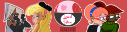 lewdstew:Made a new banner for the patreon. So if you really enjoy the lewd work I do, please consider supporting it for all the various goodies like WIPs, HI-Res files, and requests. The patreon can be found at https://www.patreon.com/LewdStew