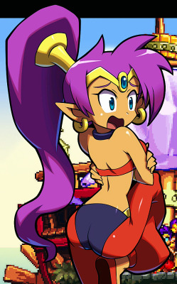 grimphantom:  zombidescryptes:  Shantae  Nice Shantae booty!  dat Shantae~ &lt; |D’‘‘‘