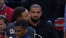 modelingschool:  nvclearbomb:  c0rndog:  drake look like he want some reallllll bad  Im drake   me too  Hotline bling is about drake missing pre championship steph