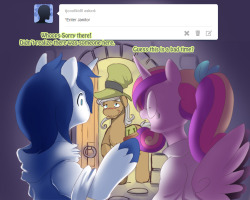 highschool-cadance:  Last of Side-story on hearts and Hooves Day what happen in previous click here Mod: Aunt Tia Appear and the last post of side story. finally.   X3! D'aww~