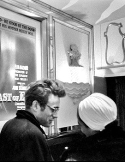 pierppasolini: James Dean and Eartha Kitt photographed by Dennis Stock in NYC, 1955. 