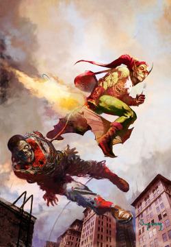 super-nerd:  Marvel Zombies by Arthur Suydam