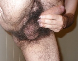 Another very hairy ball sack being shown&hellip;.