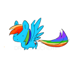 I don’t know if this sent or not since I was in a place with bad connection when I colored it but here you go. Have a Rainbow(tigerstops)brightly colored babby rainboom