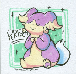 king-dedenne:A shiny Audino! Requested by chaokali!why did you draw me