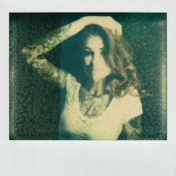 blvckringanvlog:  &ldquo;Everything you ever wanted to know about silence.&rdquo; #polaroid #theimpossibleproject #spectra #color #expired #film #girlsonfilm #filmworkers #la #blvckringanalog Model: @tristynrena