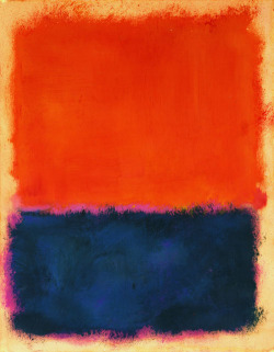 dailyrothko:  Mark Rothko, Untitled, 1960  (Editors note: A very different photo of this appears at http://dailyrothko.tumblr.com/post/109846669848/mark-rothko-oil-on-paper. Usually I delete duplicates but without a legitimate museum reference photo,