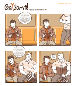 yesyaoiyeah:  Gaysome! drawn by Dong Saeng I just love these comics, I had to do a post with my favorites! The first one is so me hahaha 