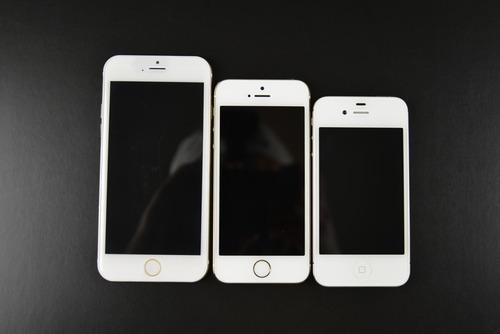 iPhones in three sizes