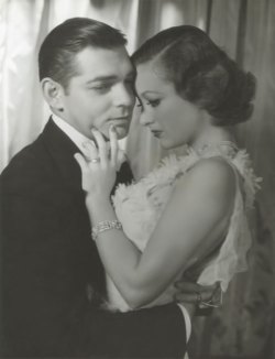 Clark Gable and Joan Crawford for Dancing Lady by George Hurrell, 1933