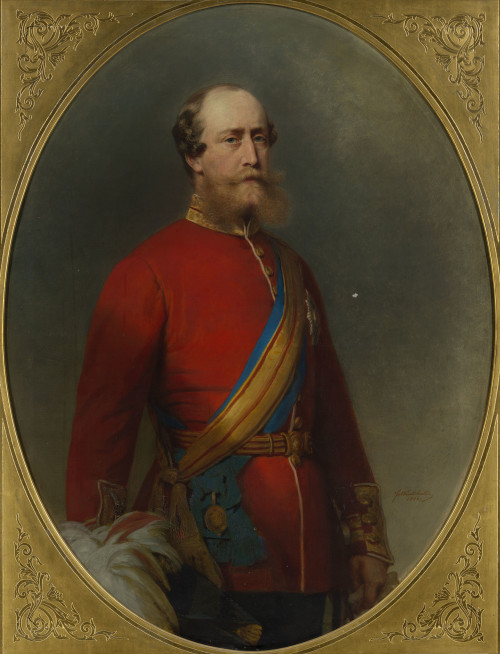 roehenstart:    Prince Christian of Schleswig-Holstein (1831-1917), Queen Victoria’s son in law married with Princess Helena. By Franz Xaver Winterhalter.