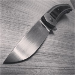 ansoknives:  Proto type for a new flipper model. Liking it a lot! #ansoknives #flipper #danishdesign #madeindenmark