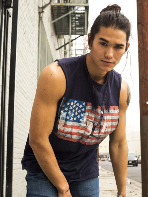 flawlessgentlemen: Booboo Stewart photographed by Lowell Taylor for Cool America Magazine (2018)