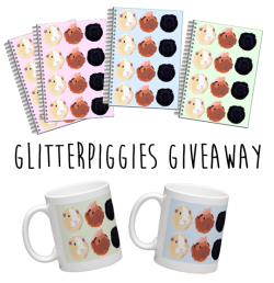 glitterpiggies:  GLITTERPIGGIES GIVEAWAYI’m organizing a giveaway, glitterpiggies has reached 8000+ followers and I think that needs to be celebrated :)About the giveaway:- I will give away 4 notebooks and 2 mugs (individually)  - You must be following