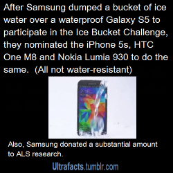 vancity604778kid:  puffpontmercy:  sixpathsofbased:  ultrafacts:  Source If you want more facts, follow Ultrafacts  Samsung is taking shots  GONNA NEED SOME ICE WATER FOR THAT BURN   