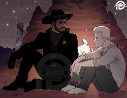 ~Support me on Patreon - patreon.com/reapersun~A patron requested This Vacant Body western AU :))