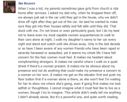 ibelieveinthelittletreetopper:  thegoddamazon:  the-cat-with-hands:  uthyr:  sassafrasscas:  mikexcore:  sassafrasscas:  reasons why jim beaver is a+  Because women are weak and completely helpless right? fuck this post yo      #it’s not about women
