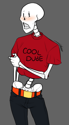 WILL&hellip; WILL THE HUMANS LIKE ME?( It’s 10 AM here, I haven’t slept whole night AND I realized&hellip;.I don’t draw Paps nearly as much as I draw Sans. Gotta draw more Paps! )