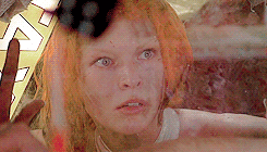talesofnorth:  female awesome meme: [4/15] females in a movie  ⇒  Leeloo (The Fifth Element) “Me fifth element - supreme being. Me protect you.”  