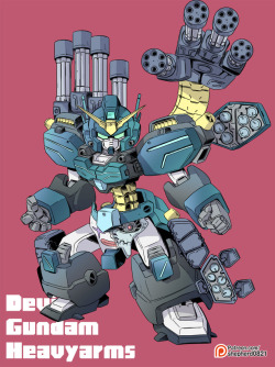 shepherd0821: Devil Gundam Heavyarms!  ☥————————-☥ View more comics &amp; arts in my DeviantArt:▲ https://shepherd0821.deviantart.com/ Please consider supporting me by Patreon:▲ https://www.patreon.com/shepherd0821 You can buy
