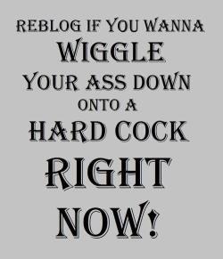 sissybrandie:  smokeandfuck420:  sissydebbiejo:  Wiggle your #ass down onto a hard #cock  :)  mmm yes :) 