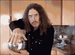 tastefullyoffensive:  Video: Weird Al Yankovic’s Mysterious Floating Orb