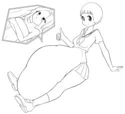 For this month’s Patreon Sketch, Dari finds herself inside yet another pred. This time it&rsquo;s Mako from Kill La Kill.