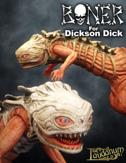 Now available! A glamorous new outfit for your favorite little monster!  Dickson Dick is now even better with this unique bony outfit that  conforms to him and has a few morphs to change the style and two  material options to change the look. When Dickson