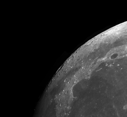 viα theastrokid: The most detailed image of the Moon I’ve ever taken.After stacking over 100,000 frames of 42 individual cross sections of the Moon I’ve produced an image which allows you to zoom in and peer deeper into the Lunar surface. In total