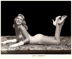 Jody Lawrence        aka. &ldquo;The Little Red-Hot Riding Hood&rdquo;.. Was also known as: “The Farmer’s Daughter”..  Not only due to her fresh-faced looks,— but because she grew up on a farm in Wilmington, Delaware.. She was a star athlete