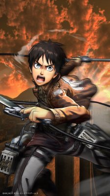 fuku-shuu:  Various mobile wallpapers for the KOEI TECMO Shingeki no Kyojin Playstation game, as obtained through the QR codes unveiled through the Shinjuku Station Scratch-off Wall!The game was released today, February 18th, 2016!More details on the
