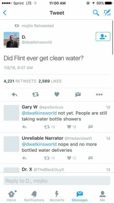 givemeunicorns:  weepingwilo:  mikekingvividkonception:  volatilequeen:  The distractions…  Shit is crazy out here  I swear I was just talking to my mom about how no one is talking about Flint anymore as if the water problem has ceased. Smdh  Hey guys