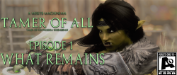 mizzbonjovi: â€œFollow the tales of one of Skyrimâ€™s fiercest most perverted Orcâ€™s to ever live. Groâ€™Nihha Shibbabbah a retired leader of a bandit gang simply wants to live her matron years in peace and quiet in her swamp. Her dreams of living such