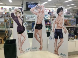 whois-chihoko:  BURY ME WITH THESE LIFE SIZE CUT OUTS OF VICTOR AND YUURI IN ALL THEIR FUCKING GLISTENING MUSCULAR GLORY FUCK