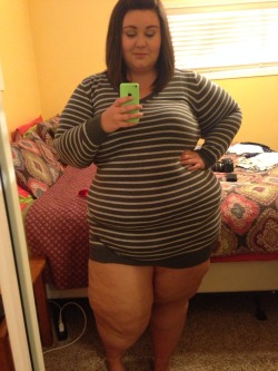 caitidee:  New sweater dress… Fits great! ;)