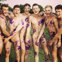 mansexfashion:  Hands Up! 🙌🙌 #ManSexFashion #WarwickRowers #Calendar #MaleNude #BodyLanguage #NakedCalendar #CoffeBook #Beauty #BoysWillBeBoys 