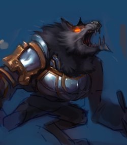  worgen draw from forever  TwitterPatreon PrismBlush  