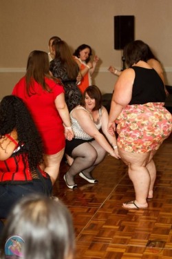caitidee:  Fatties at a dance! I’m in the floral skirt, if you couldn’t tell by dat ass. ;)