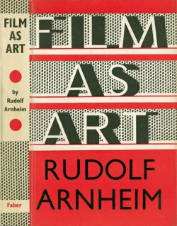 linedotarea:  Film as Art by Rudolf Arnheim, 1958 