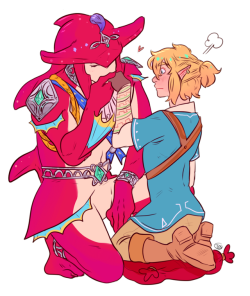 toastybumblebee:  As a prince, Sidon knows how to hand-kiss properly